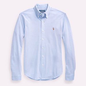Ralph Lauren Blue Oxford Custom Fit